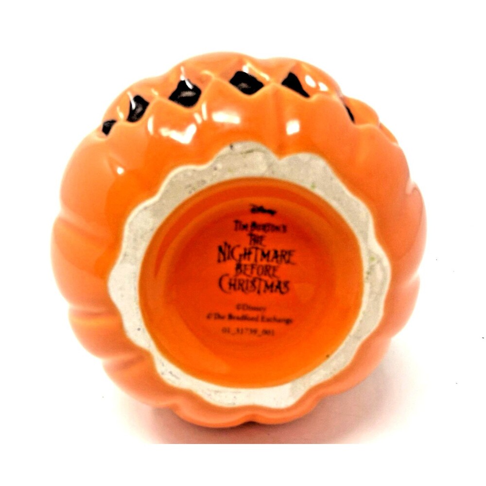 Disney Tim Burton's Nightmare Before Christmas Pumpkin King Faux Succulent 3.5in - Picture 8 of 8